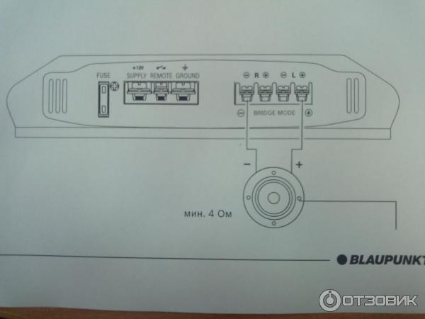 Как подключить усилитель блаупункт gta 275