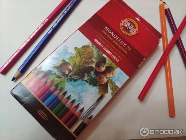 Отзыв о Акварельные цветные карандаши Koh-i-Noor "Mondeluz" 