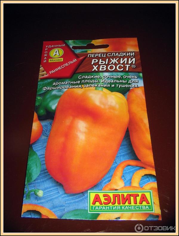 Перец Рыжий хвост: описание сорта, характеристика плодов, агротехника выращивания и ухода, отзывы