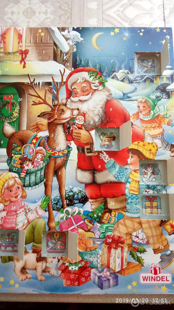 Отзыв: Шоколад "Рождественский календарь" Windel - Хоть на дворе ...