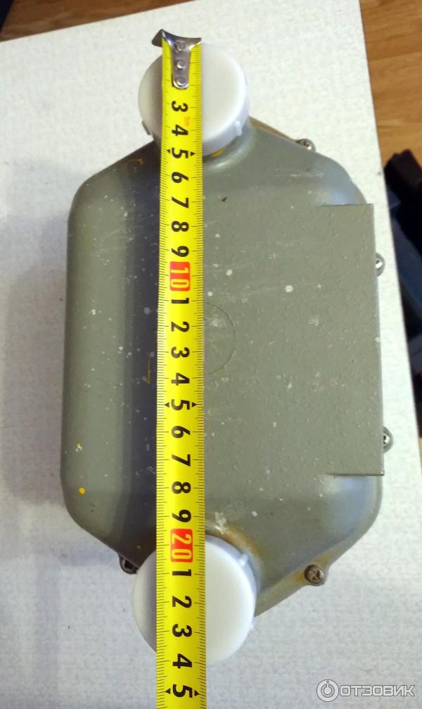Счетчик газа двухкамерный СГМН-1 типоразмер G6 фото