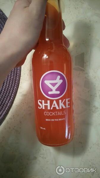 Отзыв: Напиток слабоалкогольный SHAKE Coctails "Sexx on the beach"...