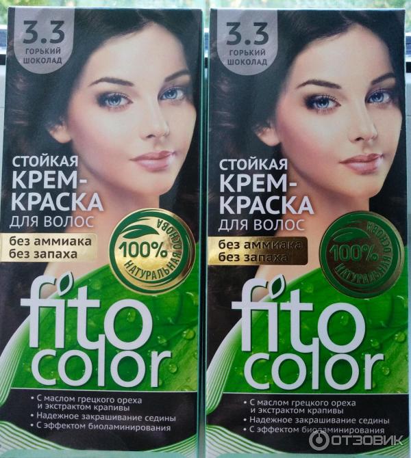 Крем краска для волос Fito color Горький шоколад 3 32