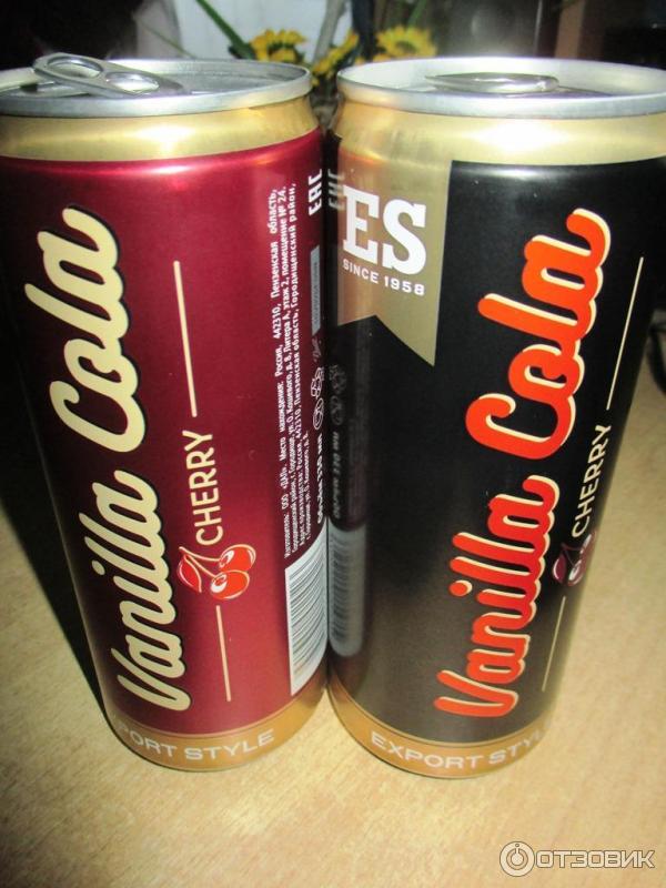 Отзыв: Напиток безалкогольный Дал Export Style Vanilla Cola Cherry - Недоро...