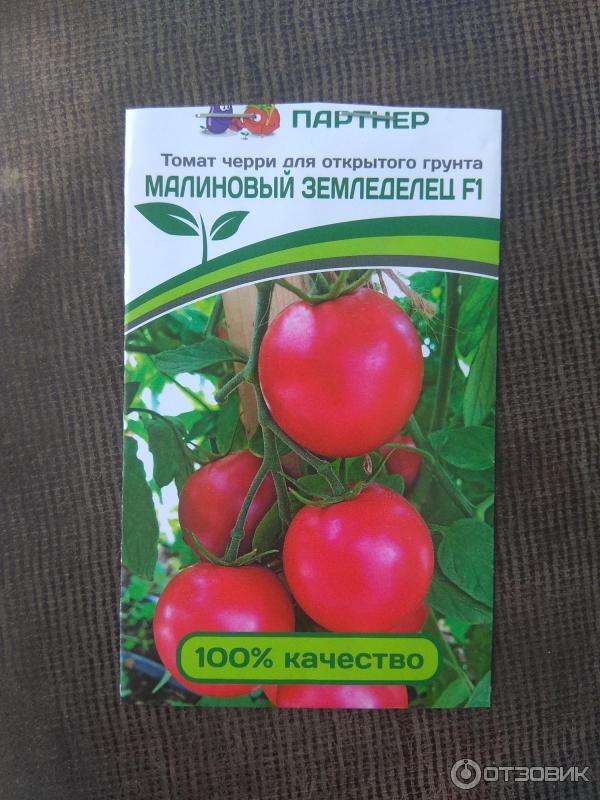 Отзыв о Семена томата Партнер Малиновый земледелец | свои помидорчики  всегда хорошо - любые
