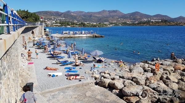 Пляжи Агиос Николаоса (Греция, Крит) фото