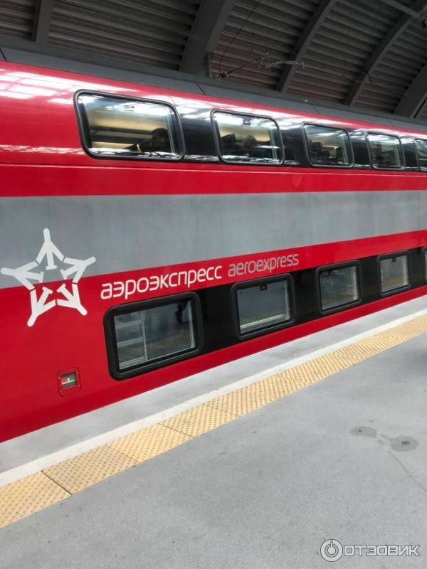 Поезд Аэроэкспресс (Россия, Москва) фото