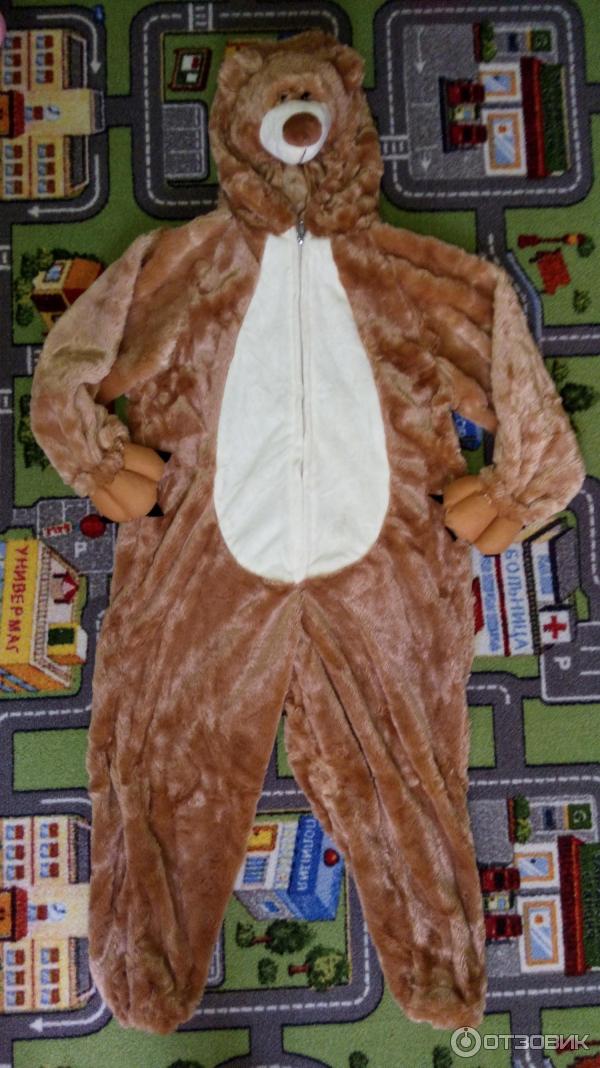 Карнавальный костюм Медвежонок, рост 92 см