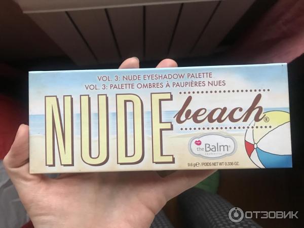 Отзыв: Палетка теней The Balm Nude beach - Палетка с перчинкой. 