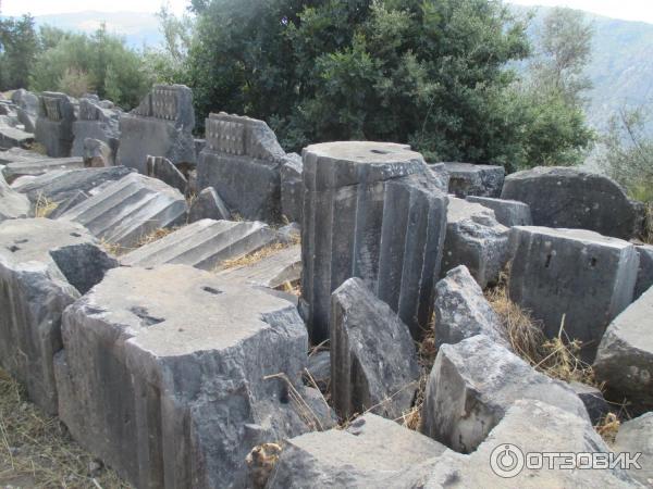 Святилище Афины Пронайи (Греция, Дельфы) фото