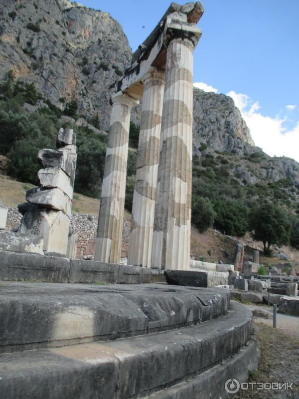 Святилище Афины Пронайи (Греция, Дельфы) фото