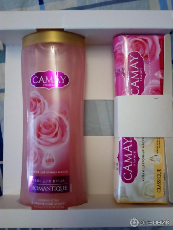 подарочный набор камей. подарочный набор шампунь camay. набор camay exotique. подарочный набор camay гипнотическая аура. гель для душа camay magique.
