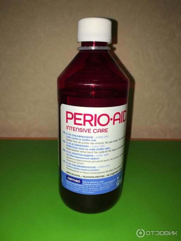 Отзыв о Антибактериальная жидкость Dentaid Perio-Aid 0, 12% | Отлично ...