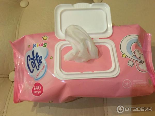 Отзыв о Влажные салфетки для детей Cotte Kids Soft Care | Хорошие ...