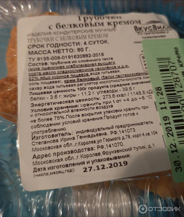Калорийность кремов Калорийность кремов