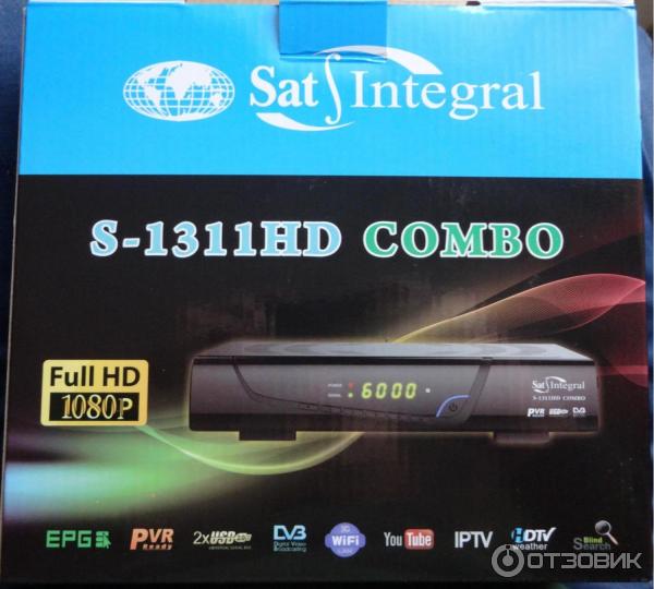 Спутниковый тюнер Sat-Integral S-1311 HD Combo фото