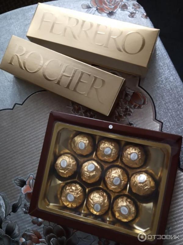 Отзыв о Шоколадные конфеты Ferrero Rocher | Отличные