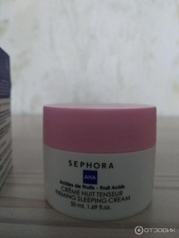 Отзыв о Ночной крем для лица повышающий упругость кожи Sephora Good For ...
