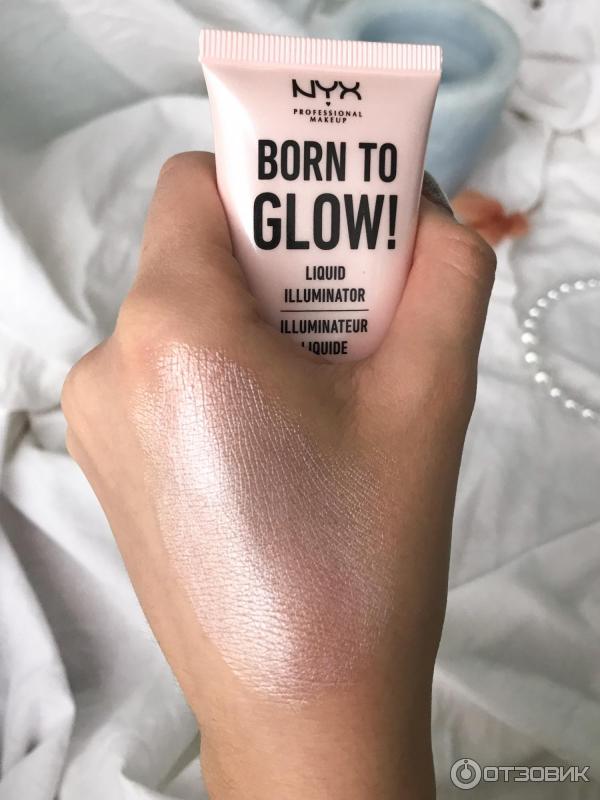 Born to glow. Born to Glow хайлайтер. NYX хайлайтер жидкий. NYX born to Glow Highlighter.