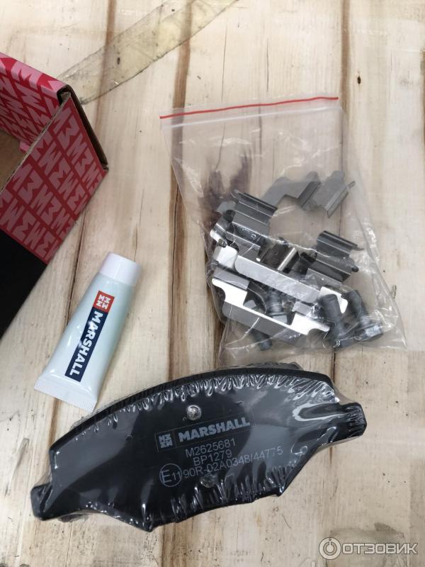 тормозные колодки маршал