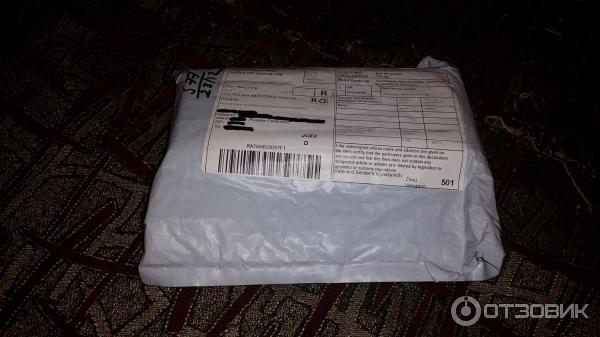 упаковка браслета от Алиэкспресс