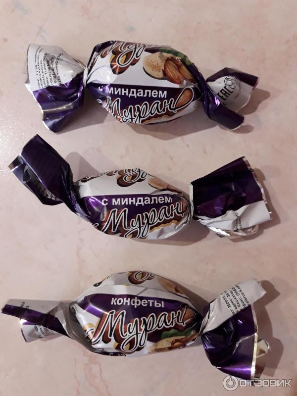 Мурано конфеты с миндалем: состав и полезные свойства