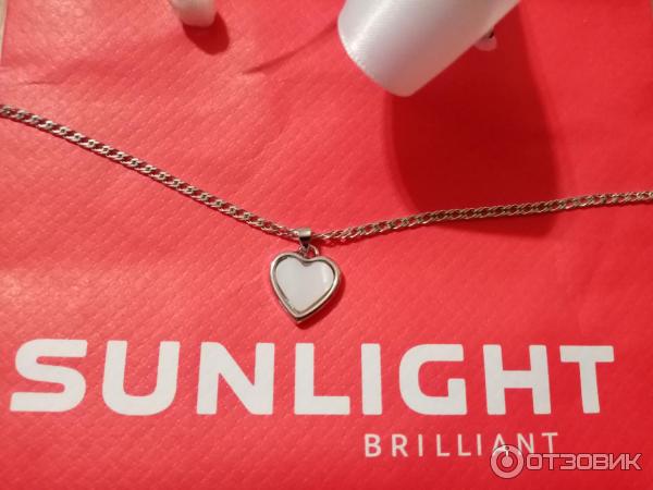 подвеска капелька санлайт