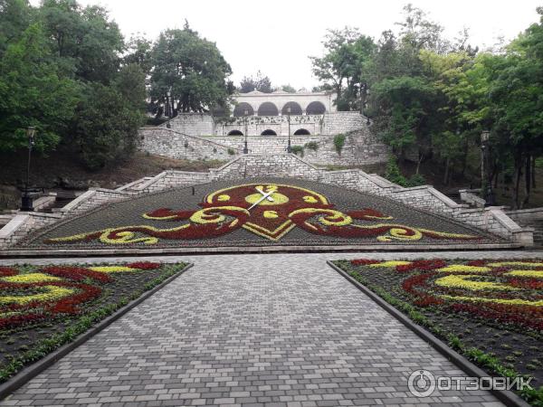 План парка цветник в пятигорске