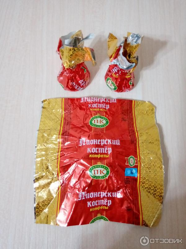 Конфеты костер Конфеты костер