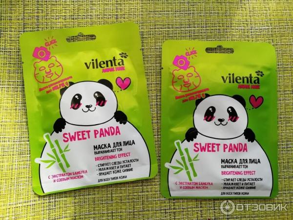 Отзыв о Маска для лица Vilenta Sweet panda | Маска для селфи, маска для ...