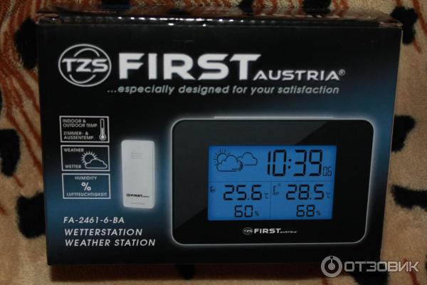 Метеостанция first austria fa 2461