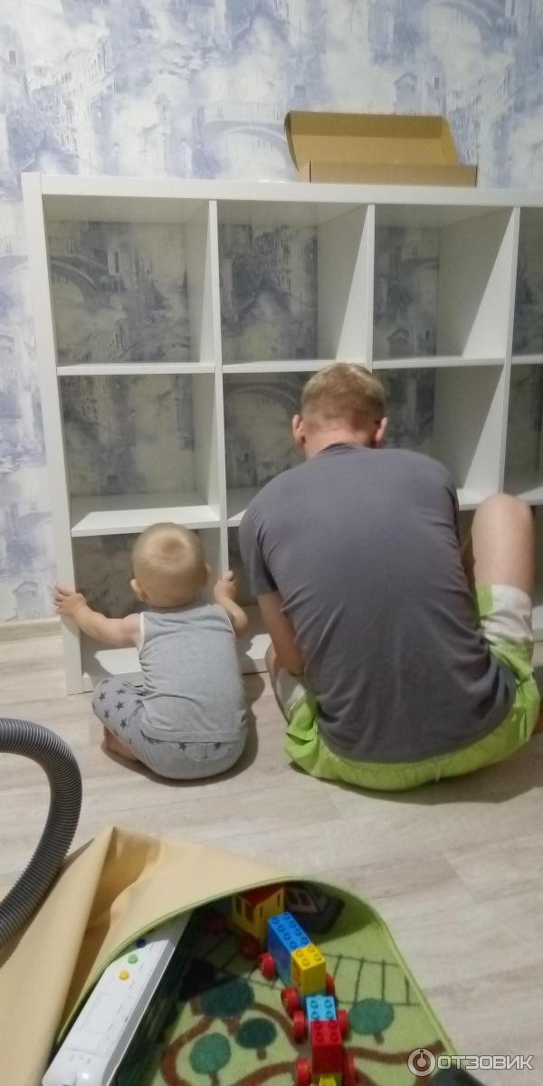 Otzyv O Stellazh Ikea Kallaks Neskolko Kartonnaya I Dovolno Deshevaya Mebel