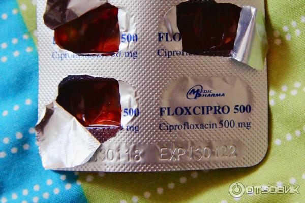 Floxcipro 500 Ciprofloxacin 500 Mg