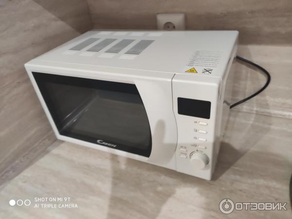 Отзыв о Микроволновая печь Candy CMW2070DW | Простая в управлении, надежная  в работе