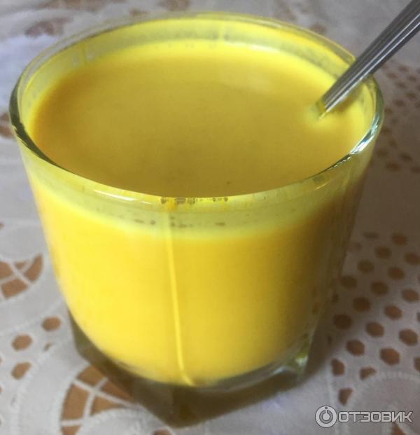 Рецепт золотого молока с куркумой и медом