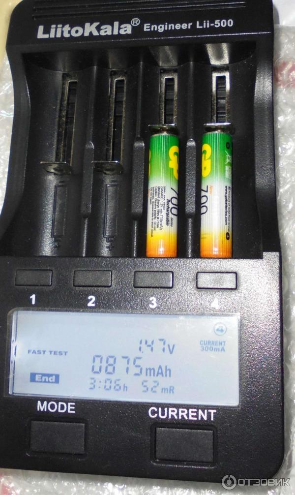 Отзыв о Аккумуляторные батареи GP 700 mAh ААА | Аккумуляторы от GP ...