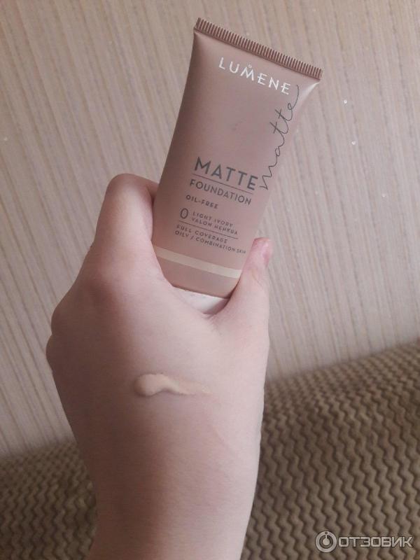 тональный крем lumene matte