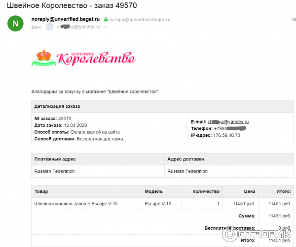 Швейное Королевство Интернет Магазин Каталог