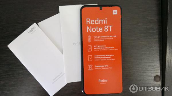 смартфон xiaomi redmi note 8t 4 64gb