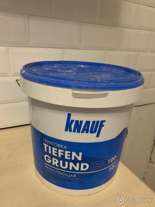 Грунтовка Knauf Tiefen Grund фото