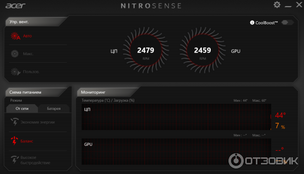 Nitro Sense