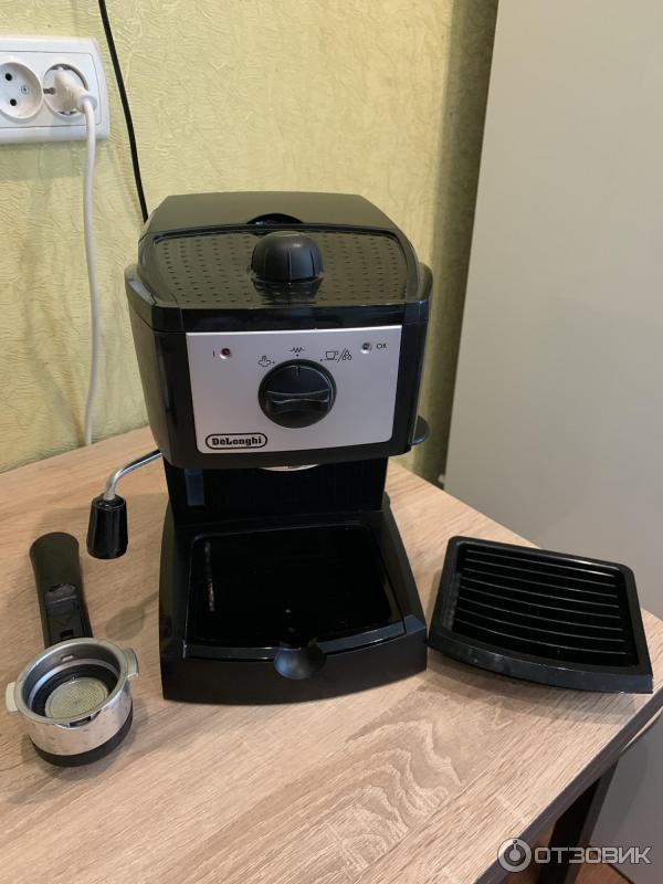Отзыв о Кофеварка Delonghi EC 153 B | Мой незаменимый друг на кухне