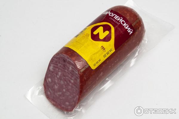 Колбаса останкино варено копченая