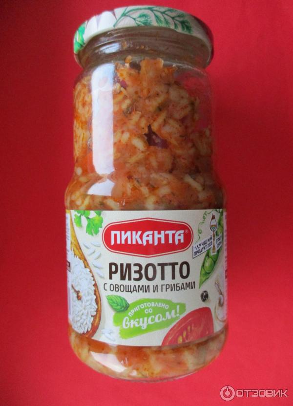 Отзыв о Ризотто Пиканта с овощами и грибами | Много моркови и горошка ...