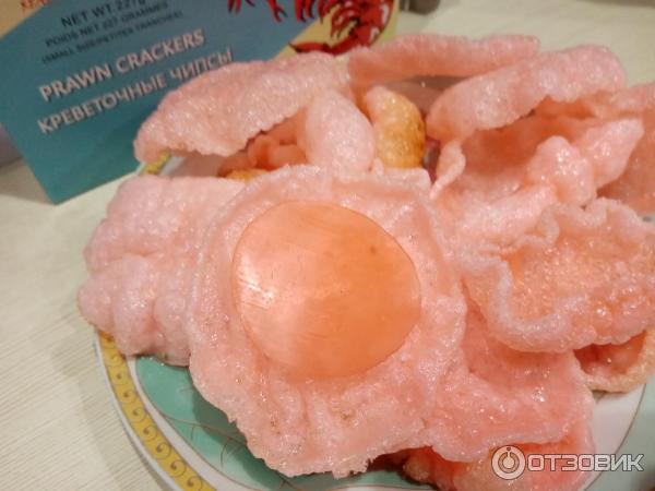 Чипсы креветочные Prawn Crackers фото