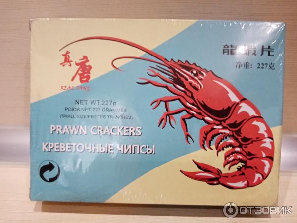 Чипсы креветочные Prawn Crackers фото