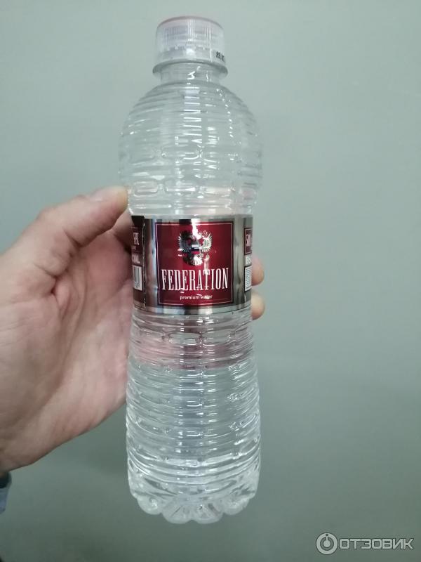Питьевая вода федерация. Вода Федерация бутылка. Вода Федерация Premium Water.