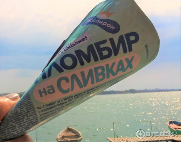 Отзыв о Мороженое Гроспирон "Пломбир" | Мороженое из Новосибирской ...