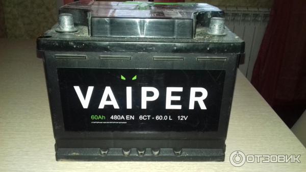 Отзыв о Аккумулятор Тубор Vaiper 60Ah 480A | Очень годный аккумулятор!