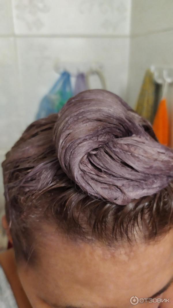 16. 02. эстель делюкс 9. пепельно лиловая краска. руссо лавандовый цвет волос.